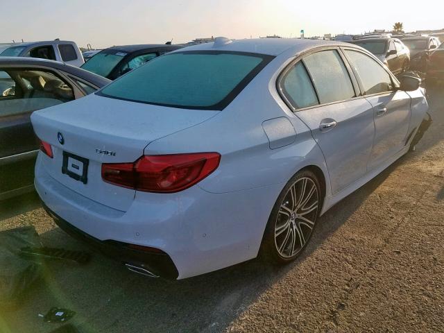 WBAJE5C30HG914760 - 2017 BMW 540 I WHITE photo 4