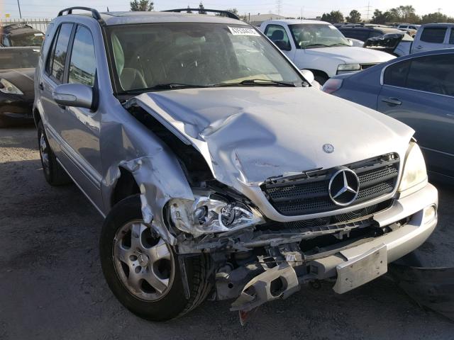 4JGAB54E23A392538 - 2003 MERCEDES-BENZ ML 320 SILVER photo 1