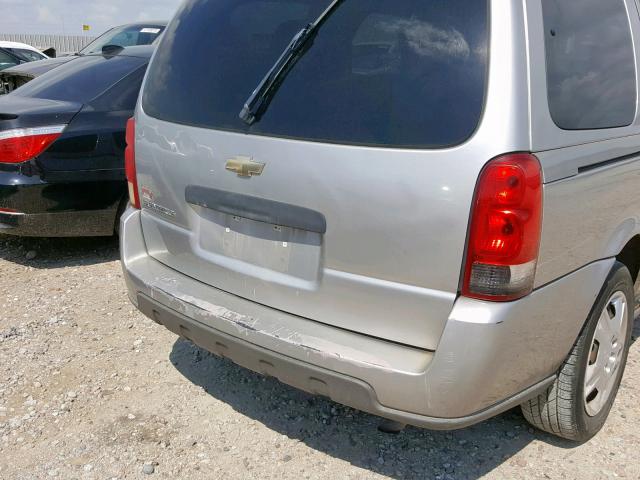 1GNDV23L76D128796 - 2006 CHEVROLET UPLANDER L 银色 照片 9