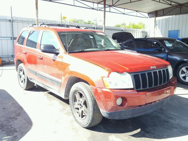 1J4GS48K26C187006 - 2006 JEEP GRAND CHER RED photo 1