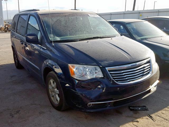 2C4RC1BG7CR344532 - 2012 CHRYSLER TOWN & COU BLUE photo 1