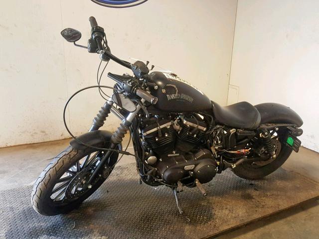 1HD4LE219FC408305 - 2015 HARLEY-DAVIDSON XL883 IRON BLACK photo 2