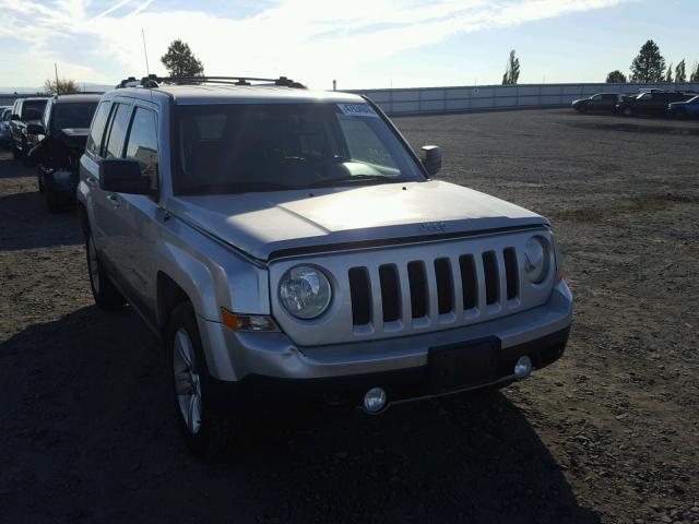 1C4NJRCBXCD513886 - 2012 JEEP PATRIOT LI SILVER photo 1