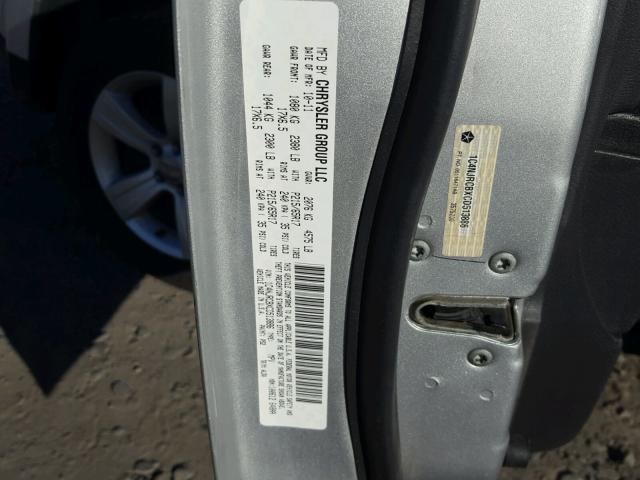 1C4NJRCBXCD513886 - 2012 JEEP PATRIOT LI SILVER photo 10