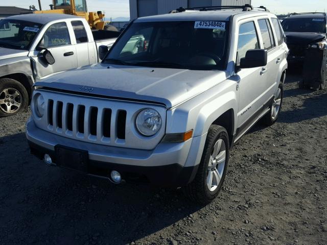 1C4NJRCBXCD513886 - 2012 JEEP PATRIOT LI SILVER photo 2