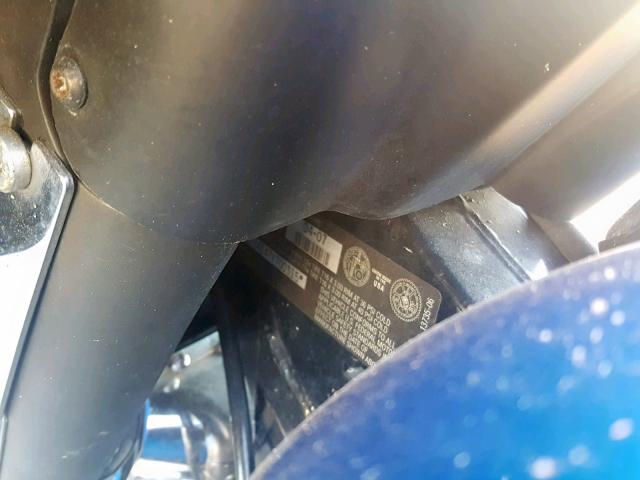 1HD1FC4147Y700315 - 2007 HARLEY-DAVIDSON FLHTCUI BLUE photo 10