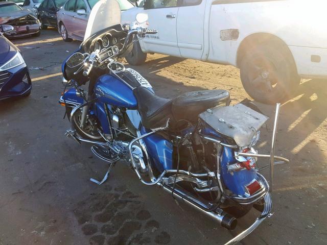 1HD1FC4147Y700315 - 2007 HARLEY-DAVIDSON FLHTCUI BLUE photo 3