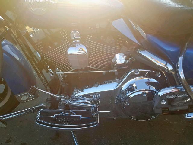 1HD1FC4147Y700315 - 2007 HARLEY-DAVIDSON FLHTCUI BLUE photo 7