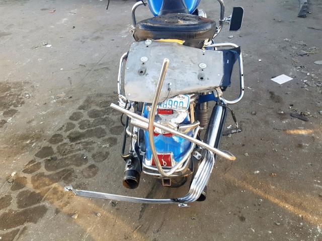 1HD1FC4147Y700315 - 2007 HARLEY-DAVIDSON FLHTCUI BLUE photo 9