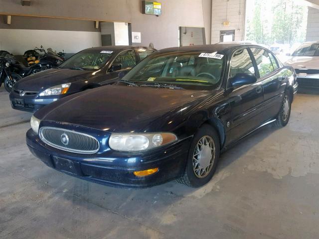 1G4HP52KX3U121623 - 2003 BUICK LESABRE CU BLUE photo 2