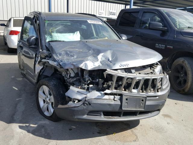 1C4NJDBB1ED535704 - 2014 JEEP COMPASS SP 灰色 照片 1