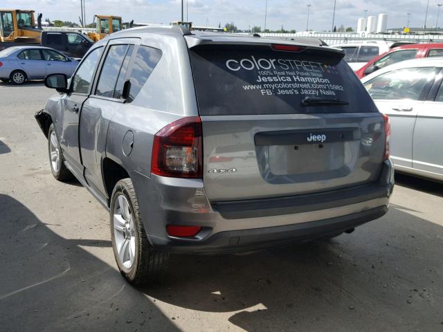 1C4NJDBB1ED535704 - 2014 JEEP COMPASS SP 灰色 照片 3