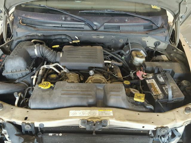 1D4HS48N83F509780 - 2003 DODGE DURANGO SL GOLD photo 7