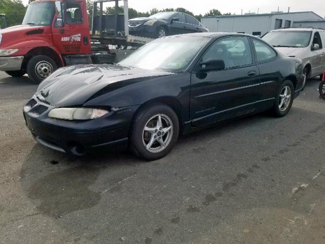 1G2WP12K4XF280740 - 1999 PONTIAC GRAND PRIX BLACK photo 2
