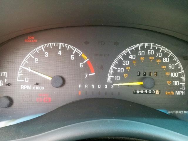 1G2WP12K4XF280740 - 1999 PONTIAC GRAND PRIX BLACK photo 8