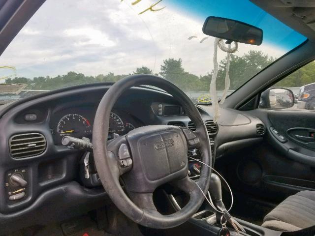 1G2WP12K4XF280740 - 1999 PONTIAC GRAND PRIX BLACK photo 9