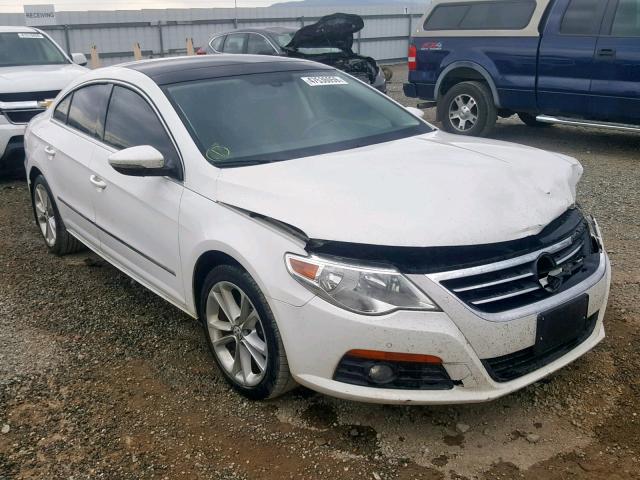 WVWHL73C59E514015 - 2009 VOLKSWAGEN CC LUXURY WHITE photo 1