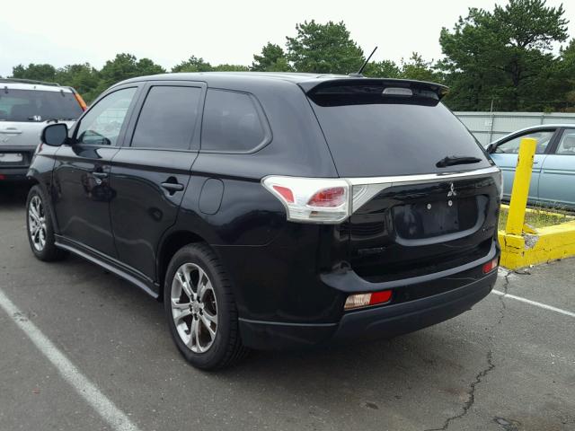 JA4AZ3A33EZ019918 - 2014 MITSUBISHI OUTLANDER BLACK photo 3