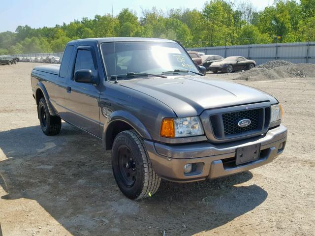 1FTYR44E25PA03440 - 2005 FORD RANGER SUP GRAY photo 1