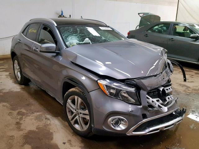 WDCTG4GB4KJ612359 - 2019 MERCEDES-BENZ GLA 250 4M GRAY photo 1