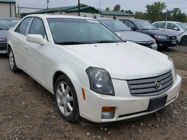 1G6DP567350204932 - 2005 CADILLAC CTS HI FEA WHITE photo 1