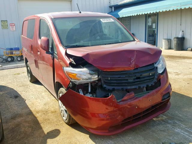 3N63M0YN9FK719618 - 2015 CHEVROLET CITY EXPRE RED photo 1