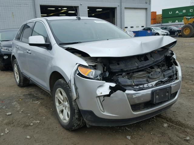 2FMDK3JCXBBA39682 - 2011 FORD EDGE SEL SILVER photo 1