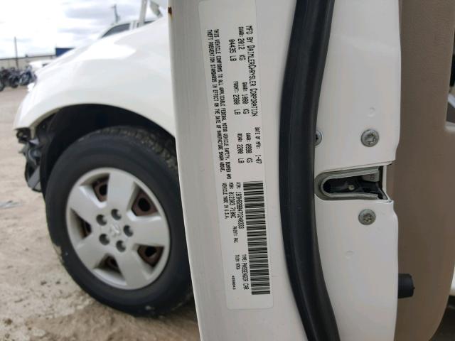 1B3HB28B47D240333 - 2007 DODGE CALIBER WHITE photo 10