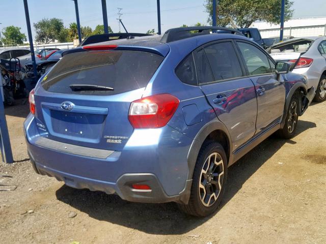 JF2GPABC2G8246276 - 2016 SUBARU CROSSTREK BLUE photo 4