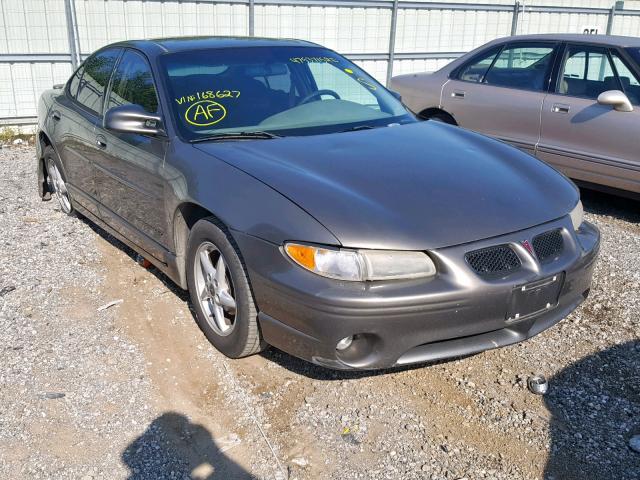 1G2WP52K6YF168627 - 2000 PONTIAC GRAND PRIX GRAY photo 1