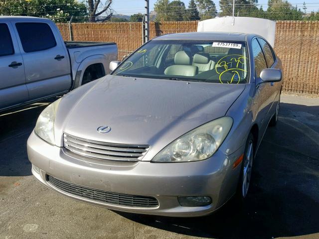 JTHBA30G345055683 - 2004 LEXUS ES 330 GRAY photo 2