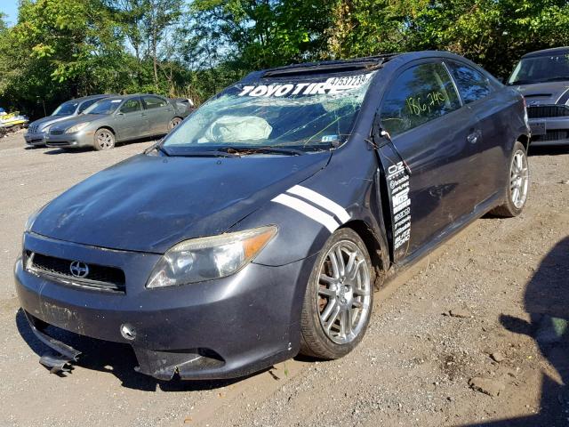 JTKDE177860108699 - 2006 TOYOTA SCION TC ნაცრისფერი ფოტო 2