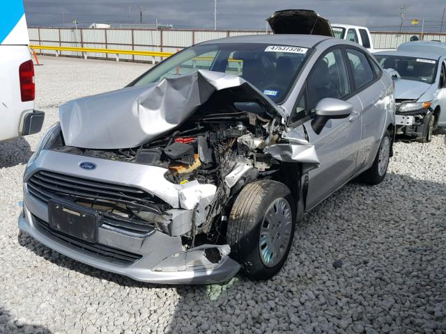 3FADP4AJ6FM179023 - 2015 FORD FIESTA S SILVER photo 2