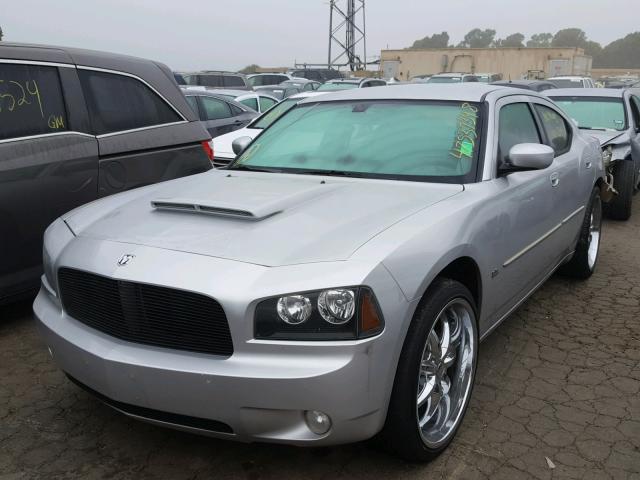 2B3CA3CV1AH106667 - 2010 DODGE CHARGER SX SILVER photo 2