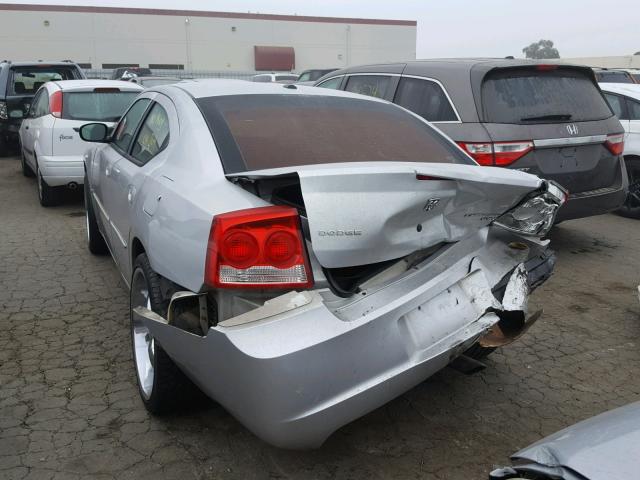 2B3CA3CV1AH106667 - 2010 DODGE CHARGER SX SILVER photo 3