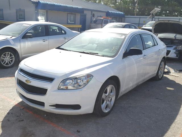 1G1ZA5EU8BF284211 - 2011 CHEVROLET MALIBU LS 白色 照片 2