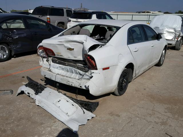 1G1ZA5EU8BF284211 - 2011 CHEVROLET MALIBU LS 白色 照片 4