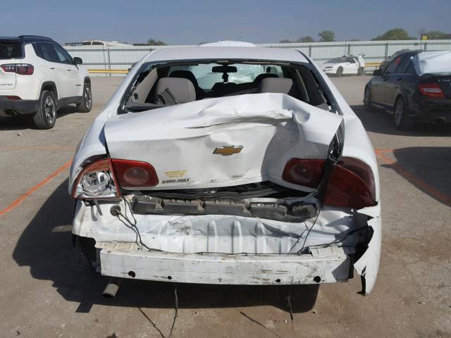 1G1ZA5EU8BF284211 - 2011 CHEVROLET MALIBU LS 白色 照片 9