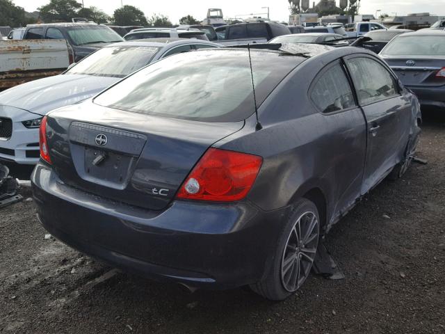 JTKDE177060131765 - 2006 TOYOTA SCION TC 灰色 照片 4