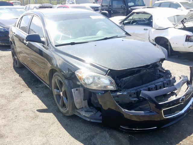 1G1ZC5E05CF249053 - 2012 CHEVROLET MALIBU 1LT BLACK photo 1