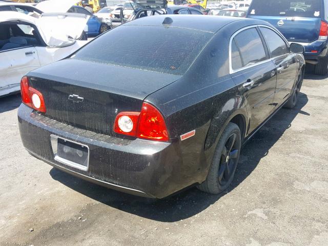 1G1ZC5E05CF249053 - 2012 CHEVROLET MALIBU 1LT BLACK photo 4