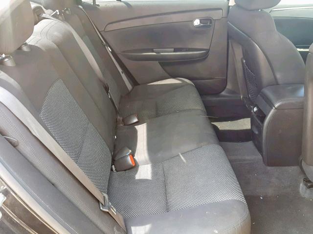 1G1ZC5E05CF249053 - 2012 CHEVROLET MALIBU 1LT BLACK photo 6