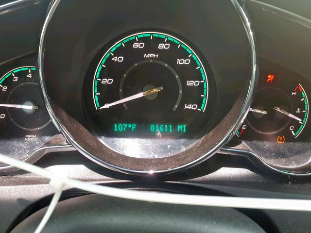 1G1ZC5E05CF249053 - 2012 CHEVROLET MALIBU 1LT BLACK photo 8