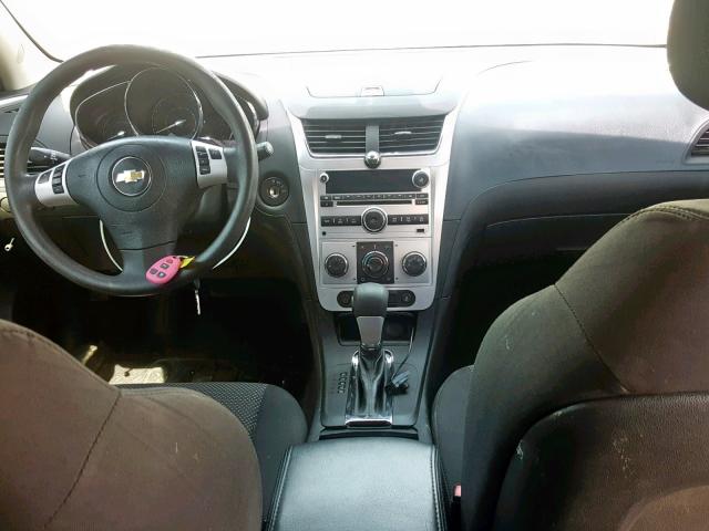 1G1ZC5E05CF249053 - 2012 CHEVROLET MALIBU 1LT BLACK photo 9