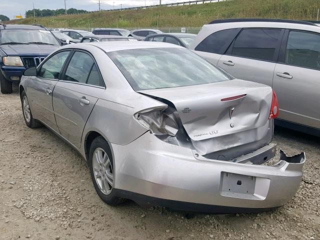 1G2ZF55B264281057 - 2006 PONTIAC G6 SE GRAY photo 3