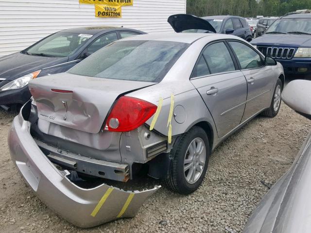 1G2ZF55B264281057 - 2006 PONTIAC G6 SE GRAY photo 4