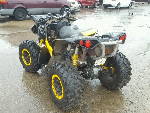 3JBMXLP11EJ000465 - 2014 CAN-AM RENEGADE 1 YELLOW photo 3