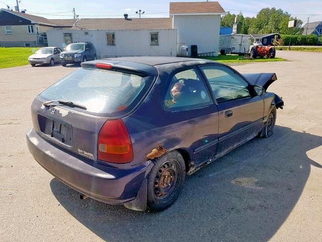 2HGEJ6421WH011242 - 1998 HONDA CIVIC CX BLUE photo 4