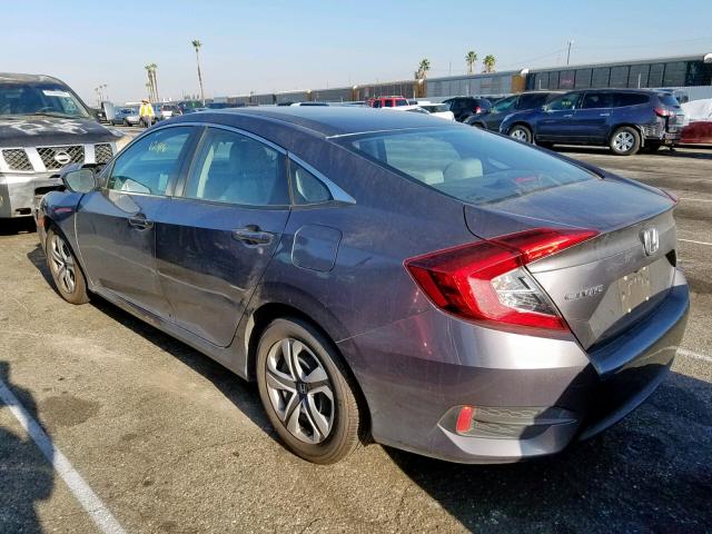 2HGFC2F53GH557492 - 2016 HONDA CIVIC LX GRAY photo 3