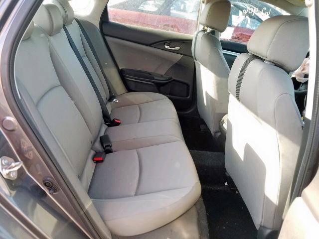 2HGFC2F53GH557492 - 2016 HONDA CIVIC LX GRAY photo 6